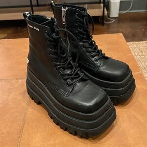 Naked Wolfe platform boots